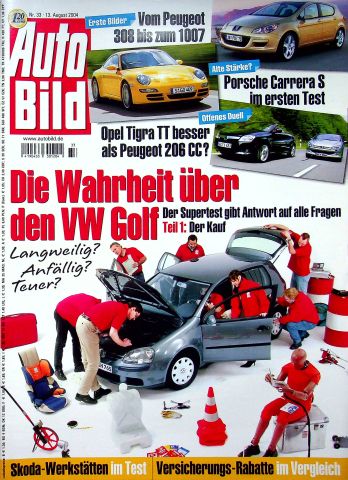 Deckblatt Auto Bild (33/2004)